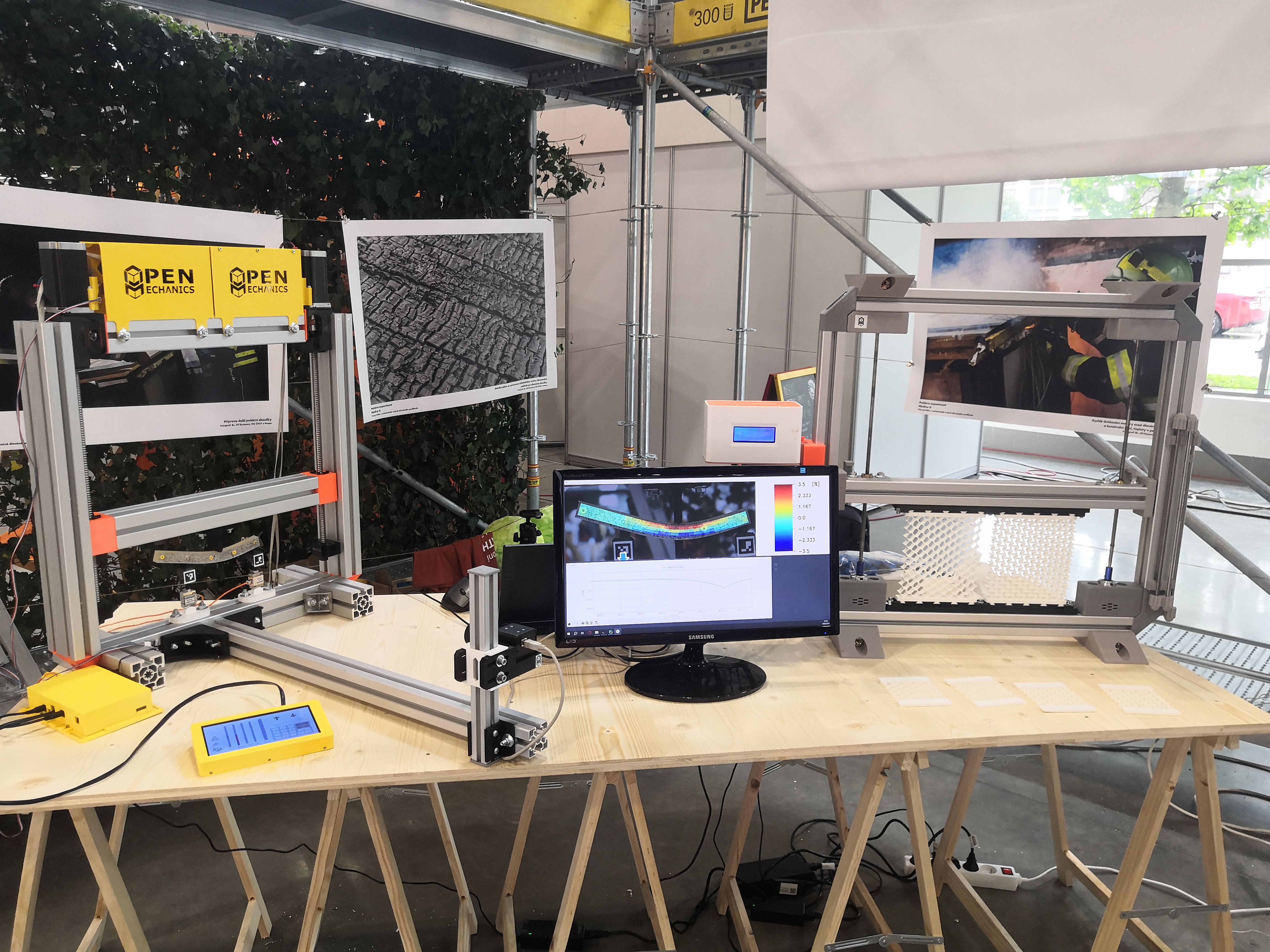 Ukázka rozhraní softwaru